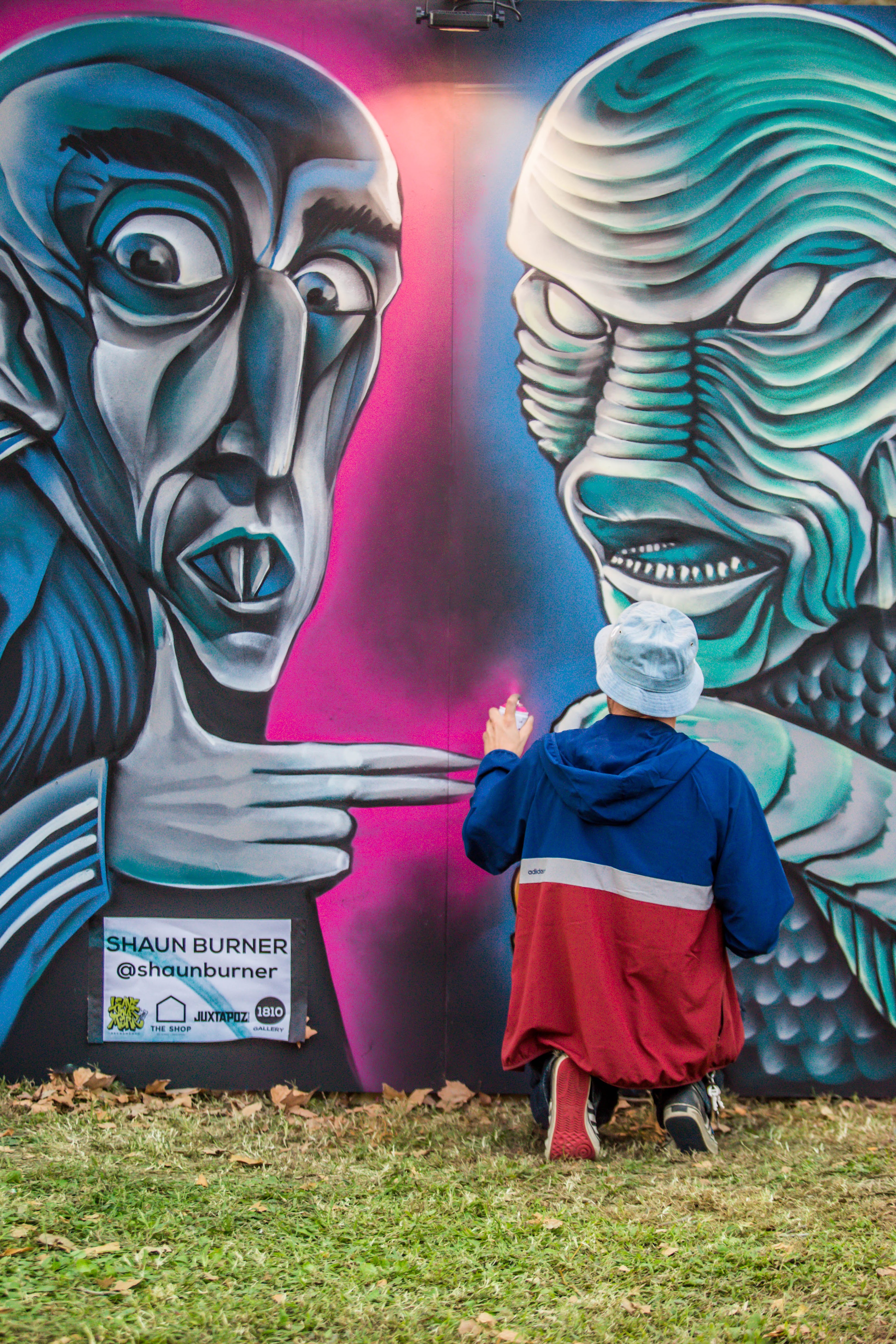 Sacramento Artist Shaun Burner (photo by Cassandra Goddard)